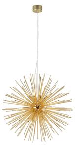Lampa Wisząca Markslöjd, Soleil, ściemnialny, złoty | mosiężny, salon, metal