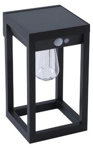 Zewnętrzna Lampa Lindby, Enea, ściemnialny, czarny, balkon, tworzywo sztuczne, nowoczesny