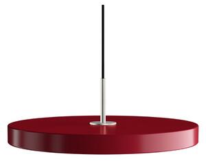 Asteria Plus Lampa Wisząca Medium Ruby Red/Steel Top