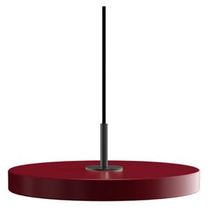Asteria Plus Lampa Wisząca Mini Ruby Red/Black Top