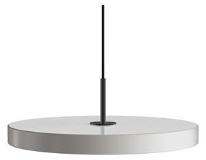 Żyrandol Asteria Plus, Ø 43 cm, jasnoszara/czarna