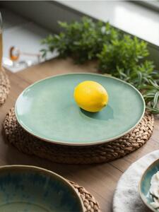 Sinsay - Talerz ceramiczny - zielony