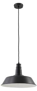 Lampa Wisząca Lindby, Laylan, ściemnialny, czarny, jadalnia, metal, nowoczesny