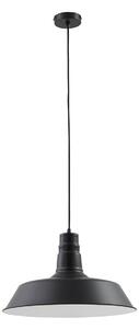 Lampa Wisząca Lindby, Laylan, ściemnialny, czarny, jadalnia, metal, nowoczesny