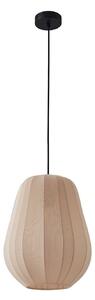 Lampa Wisząca Lindby, Helin, ściemnialny, beżowy, jadalnia, tkanina | tekstylia, nowoczesny