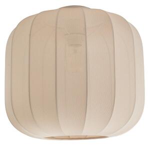 Lampa Sufitowa Lindby, Helin, ściemnialny, beżowy, jadalnia, tkanina | tekstylia, skandynawski