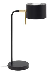 Lampa Stołowa Lindby, Kaida, czarny, salon, metal, nowoczesny