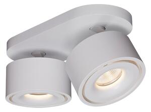 Lampa Sufitowa ANTIDARK, biały, salon, aluminium