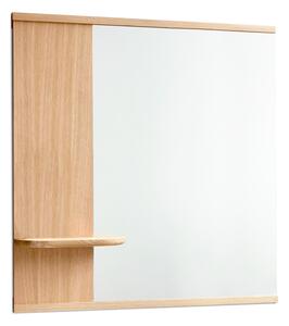 Moebe - Mirror With A Shelf Lustro 70cm Dąb