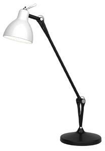 Luxy T1 Lampa Stołowa Czarno/Błyszcząca Biała