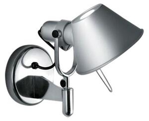 Lampa Ścienna Artemide, metaliczny, sypialnia, aluminium, design