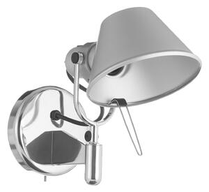 Lampa Ścienna Artemide, Tolomeo Faretto, metaliczny, przedpokój, metal, design