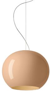 Lampa Wisząca Foscarini, Buds 3, ściemnialny, beżowy, salon, szkło, design