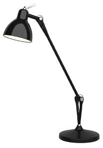 Lampa Stołowa Rotaliana, czarny, salon, metal