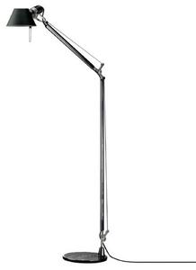 Lampa Podłogowa Artemide, czarny, salon, aluminium, design