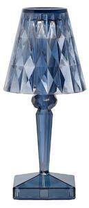 Zewnętrzna Lampa Kartell, Battery, niebieski, balkon, tworzywo sztuczne, design