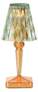 Zewnętrzna Lampa Kartell, Battery, zielony, balkon, tworzywo sztuczne, design