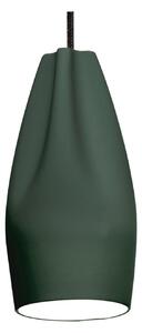 Pleat Box 13 Lampa Wisząca E27 Ciemny Zielony/Biały
