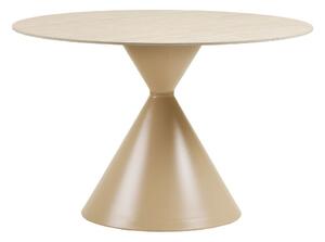 Okrągły stół z ceramicznym blatem ø 120 cm Annecy – House Nordic