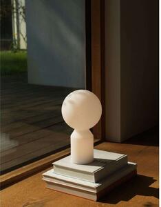 Lampa Stołowa Normann Copenhagen, ściemnialny, biały, salon, tworzywo sztuczne