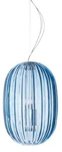Lampa Wisząca Foscarini, niebieski, jadalnia, tworzywo sztuczne