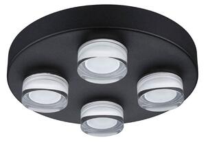 Lampa Sufitowa Paulmann, czarny, łazienka, metal