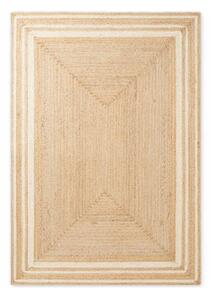 Kremowy/w naturalnym kolorze dywan z juty dwustronny/tkany ręcznie 80x150 cm Looma – Hanse Home
