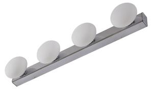Lampa Ścienna Lucande, Myrra, metaliczny, łazienka, aluminium, nowoczesny