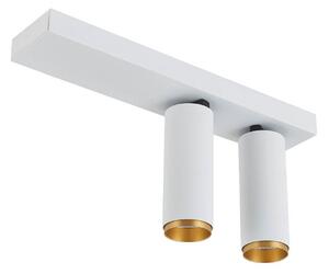 Lampa Sufitowa LOOM DESIGN, X-Beam, ściemnialny, biały, salon, aluminium, nowoczesny
