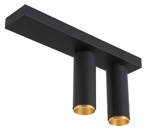 Lampa Sufitowa LOOM DESIGN, X-Beam, ściemnialny, czarny, salon, aluminium, nowoczesny