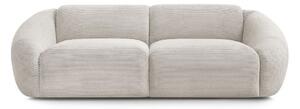Beżowa sztruksowa sofa 250 cm Tina – Bobochic Paris