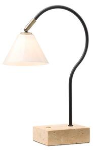 Lampa Stołowa Halo Design, beżowy, salon, metal