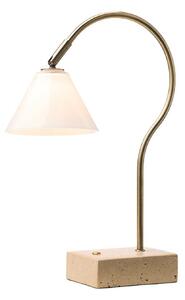 Lampa Stołowa Halo Design, beżowy, salon, metal