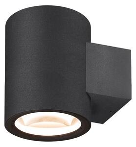Lampa Ścienna SLV, czarny, salon, aluminium