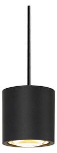 Lampa Wisząca SLV, czarny, salon, aluminium
