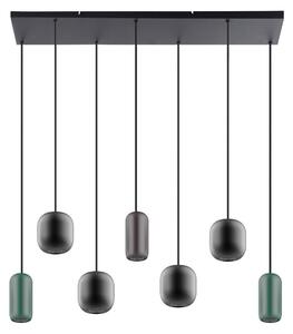 Lampa Wisząca Lucande, Narion, ściemnialny, wielokolorowy, jadalnia, metal, nowoczesny