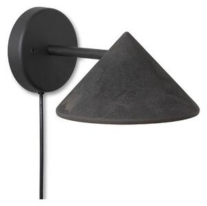 Lampa Ścienna MATER, czarny, salon, tworzywo sztuczne