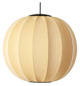 Lampa Wisząca Made By Hand, żółty, sypialnia, tkanina | tekstylia
