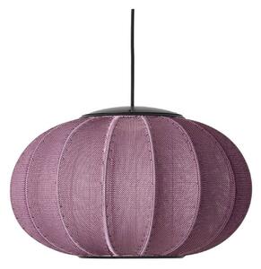 Lampa Wisząca Made By Hand, fioletowy, sypialnia, tkanina | tekstylia