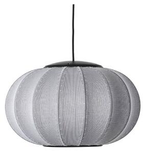 Lampa Wisząca Made By Hand, szary, sypialnia, tkanina | tekstylia