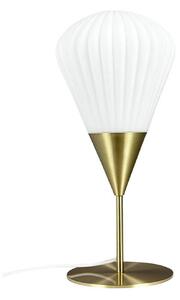 Lampa Stołowa Dyberg Larsen, złoty | mosiężny, salon, szkło