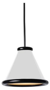 Belle Lampa Wisząca Ø15 Glossy White/Glossy Black