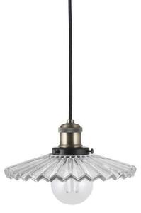 Lampa Wisząca Globen Lighting, COBBLER, ściemnialny, transparentny, salon, metal, vintage