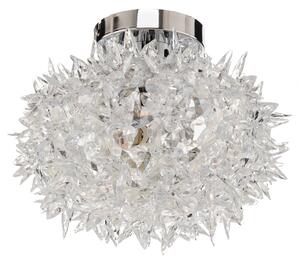 Lampa Sufitowa Kartell, Bloom CW2, transparentny, salon, tworzywo sztuczne, design