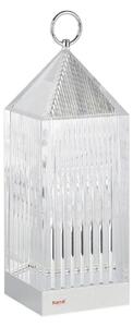 Zewnętrzna Lampa Kartell, Lantern, ściemnialny, transparentny, balkon, tworzywo sztuczne, design