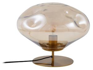 Lampa Stołowa Lindby, Lelia, beżowy, jadalnia, szkło, design