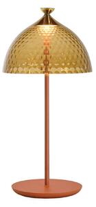 Lampa Stołowa Kartell, pomarańczowy, sypialnia, aluminium