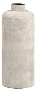 Kremowy metalowy wysoki wazon (wysokość 60,5 cm) Hou – House Nordic