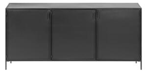 Czarna stalowa komoda 160x72x35 cm Shantay – Kave Home