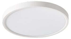 Lampa Sufitowa Lindby, Deika, ściemnialny, biały, salon, tworzywo sztuczne, nowoczesny